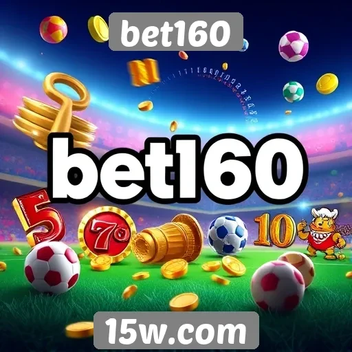Variedade de jogos disponíveis na plataforma bet160